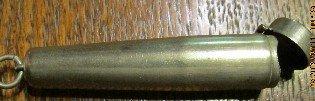 Sterling Cigarette Needle Case - Sewing