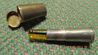 Cigarette Holder Telescoping Case - silver