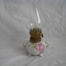 Mini oil lamp hand painted