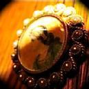 Hand Painted Miniature Portrait - Ivory