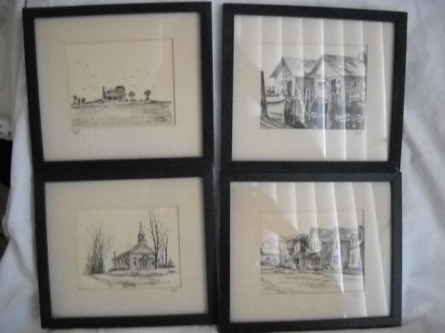 Ken Knantz (4) sketchbook prints