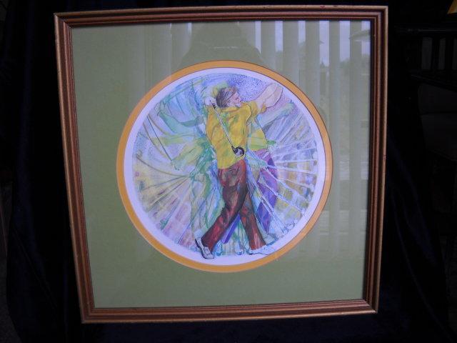 Golf print By S. Worehheimer