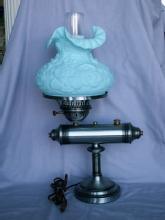 FENTON Offset Colonial Lamp - Fine Art & Lamps