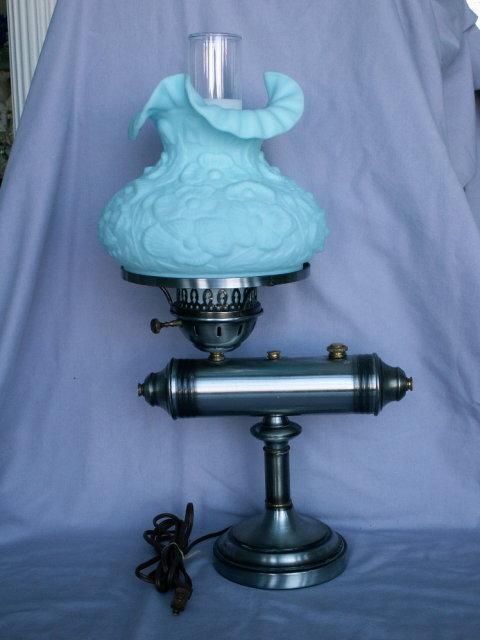 FENTON Offset Colonial Lamp - Fine Art & Lamps