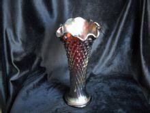 Canival glass vase