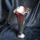 Canival glass vase