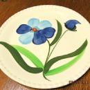Blue Ridge SPRING GLORY Candlewick Plate - Fine Porcelain Pottery