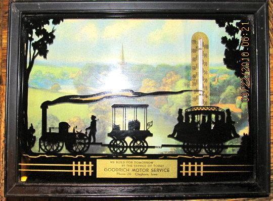 Goodrich Motor Service Thermometer - Advertising