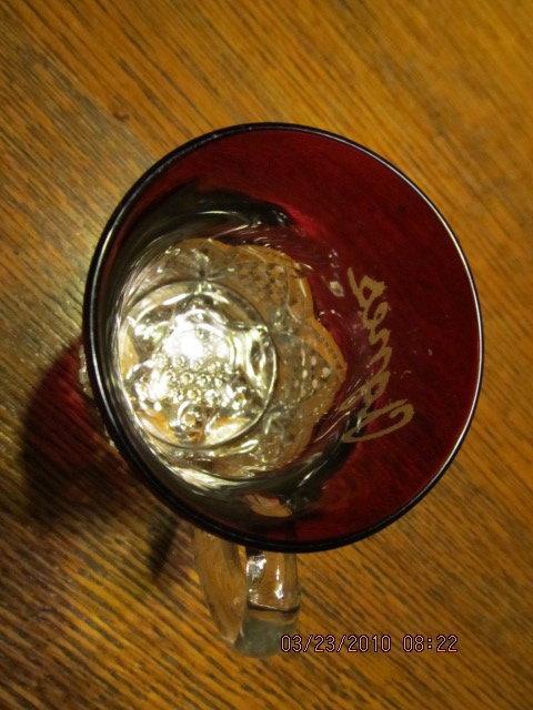 Souvenir Red Flash cup - Glass
