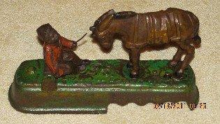Always Did 'Spise A Mule Cast Iron Bank - Toys