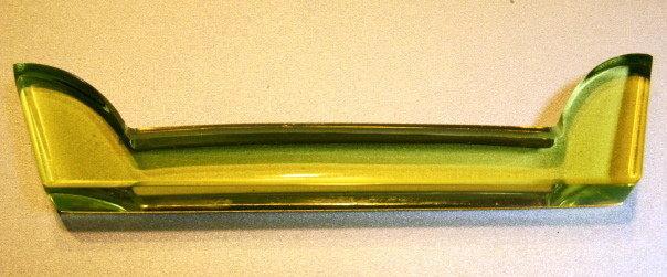 Vaseline Uranium Knife Rest - Glass
