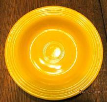 Fiesta Flat Soup Yellow Bowl - Porcelain/ Fine China
