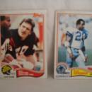 Topps (2) card. Ron Spings & Dan Ross