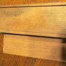 Vintage Dominoes Set Ebony & Ivory in wood box