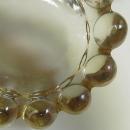 Amber Bubble Glass