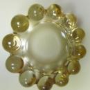 Amber Bubble Glass