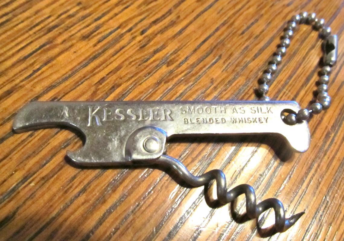 Corkscrew KESSLER Bottle Opener - Advertising