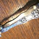 Nickle Silver Sugar Tongs - Silver
