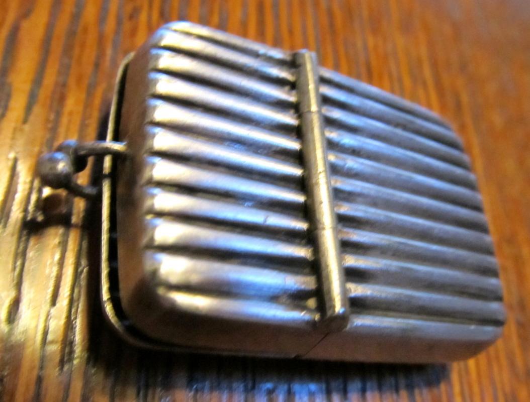 Match Safe Sterling Box - Silver