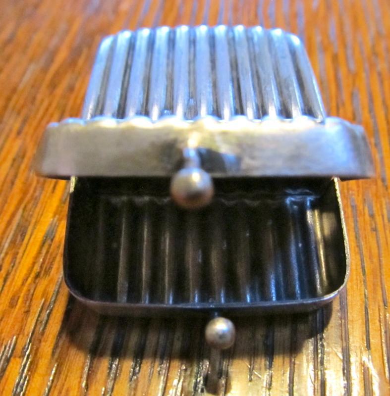 Match Safe Sterling Box - Silver