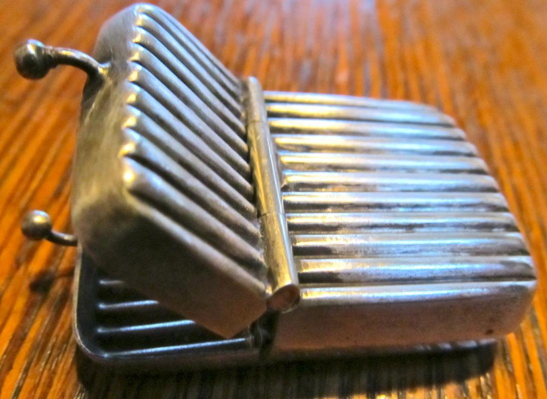 Match Safe Sterling Box - Silver
