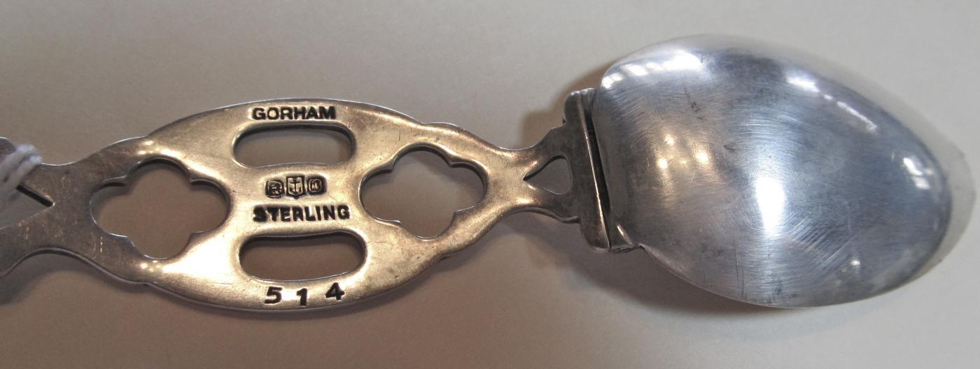 Gorham Folding Medicine Spoon - Silver