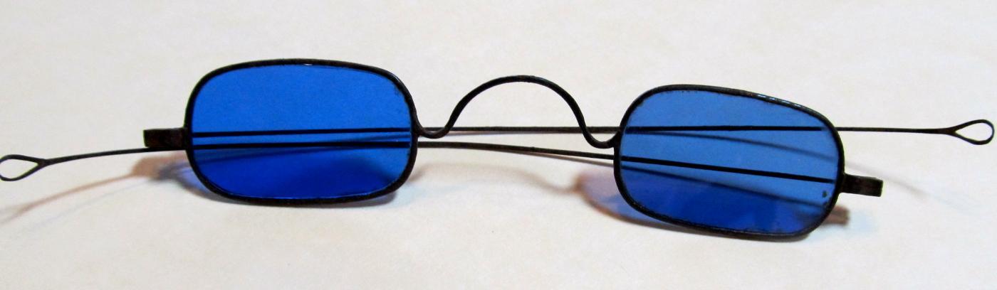 Cobalt Blue Colored Glasses - Glass