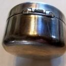 Sterling Silver TRAVEL Inkwell Ink Well - Silver