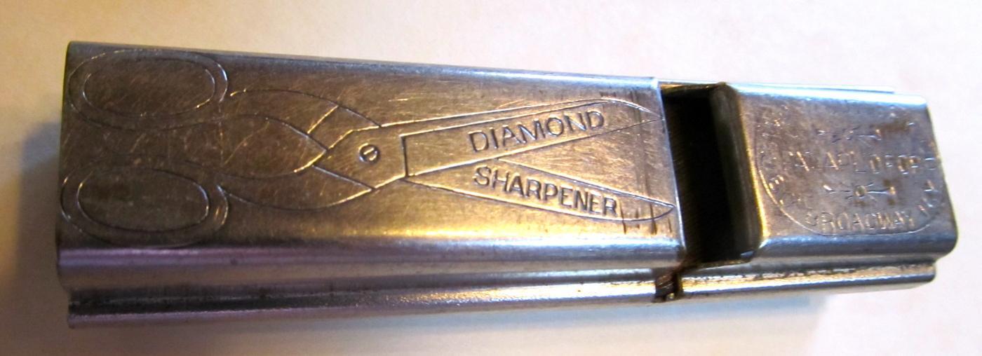 Diamond Cut Sharpener - Scissors Sharpener Metalware