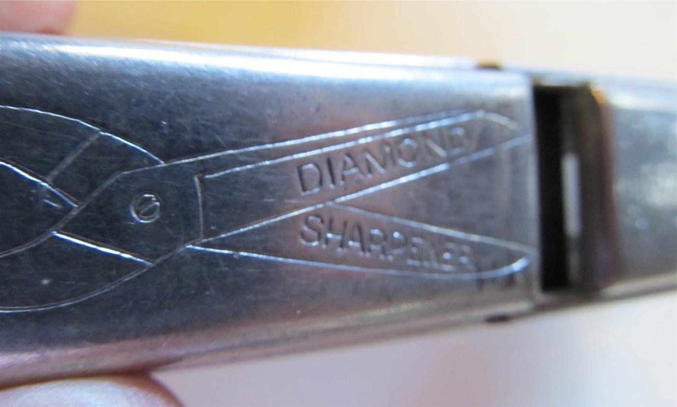 Diamond Cut Sharpener - Scissors Sharpener Metalware