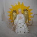 Vintage light up Christmas Angel