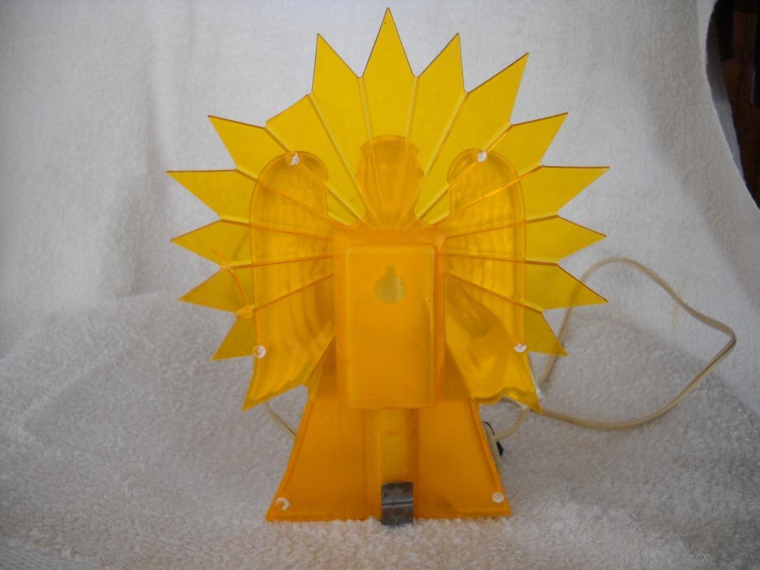 Vintage light up Christmas Angel