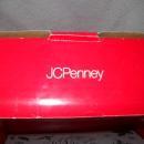 Ceramic tile and wood Chrismas tray.SANTA. JCPenney