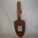 Garden tool hand painted with SANTA