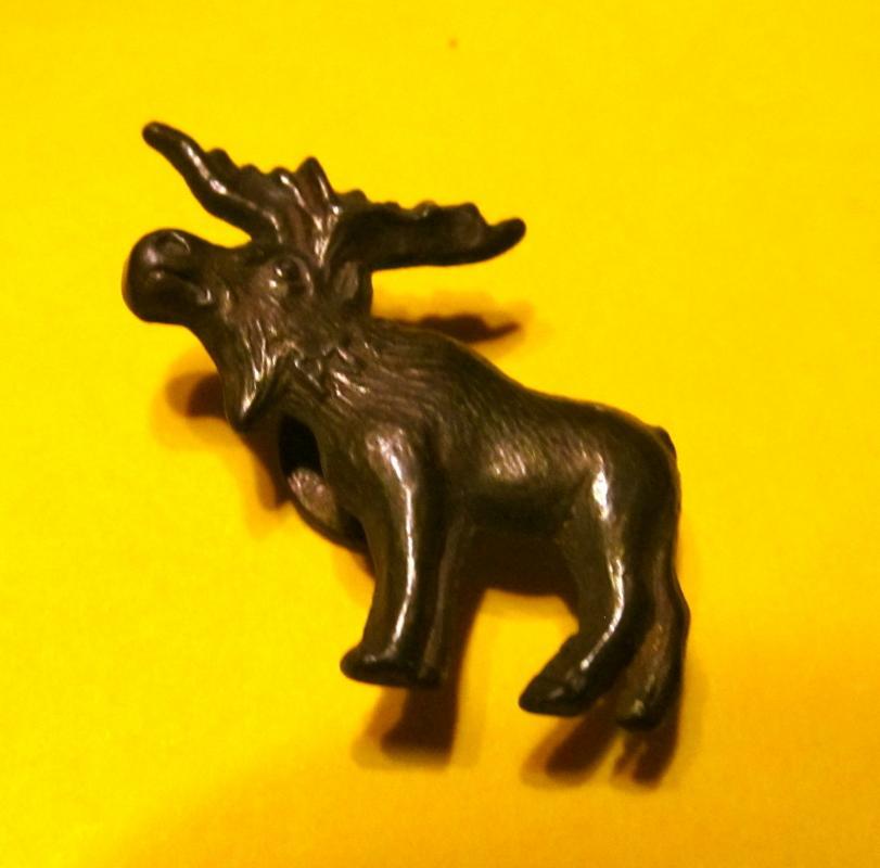 Bull Moose Mascot Teddy Roosefelt - metalware