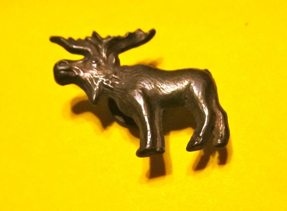 Bull Moose Mascot Teddy Roosefelt - metalware