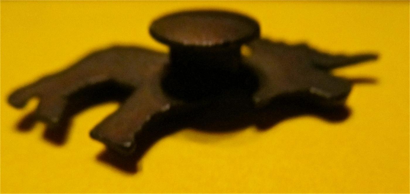 Bull Moose Mascot Teddy Roosefelt - metalware