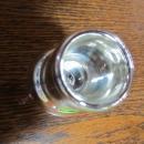 MERCURY GLASS Footed Tooth Pick - Glass
