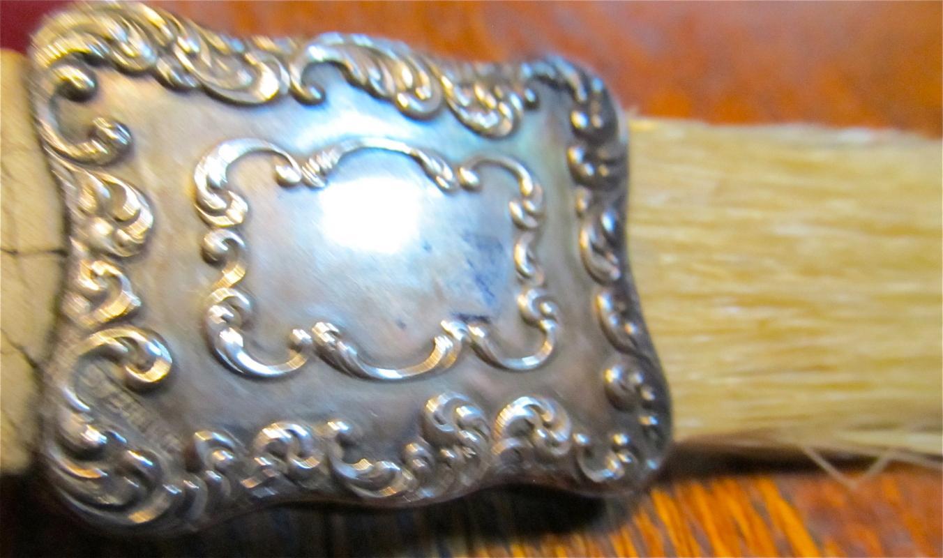 INK ERASER and Brush Sterling - Silver