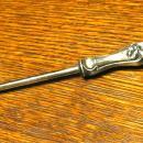 Sterling Silver Button Hook - Silver