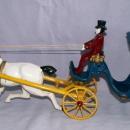 Kenton Cast Iron Horse Drawn Hansom Cab - Toys