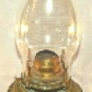 Decorative Brass Oil Lamp - Fine Art & Lamps