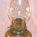 Decorative Brass Oil Lamp - Fine Art & Lamps