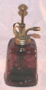 Amethyst Glass Sprayer Bottle