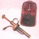 Amethyst Glass Sprayer Bottle