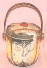 DRAGONWARE Porcelain Biscuit Jar