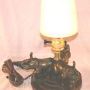 3 Elephant Design Table Lamp - Fine Art & Lamps