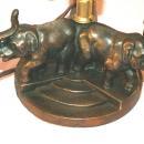 3 Elephant Design Table Lamp - Fine Art & Lamps