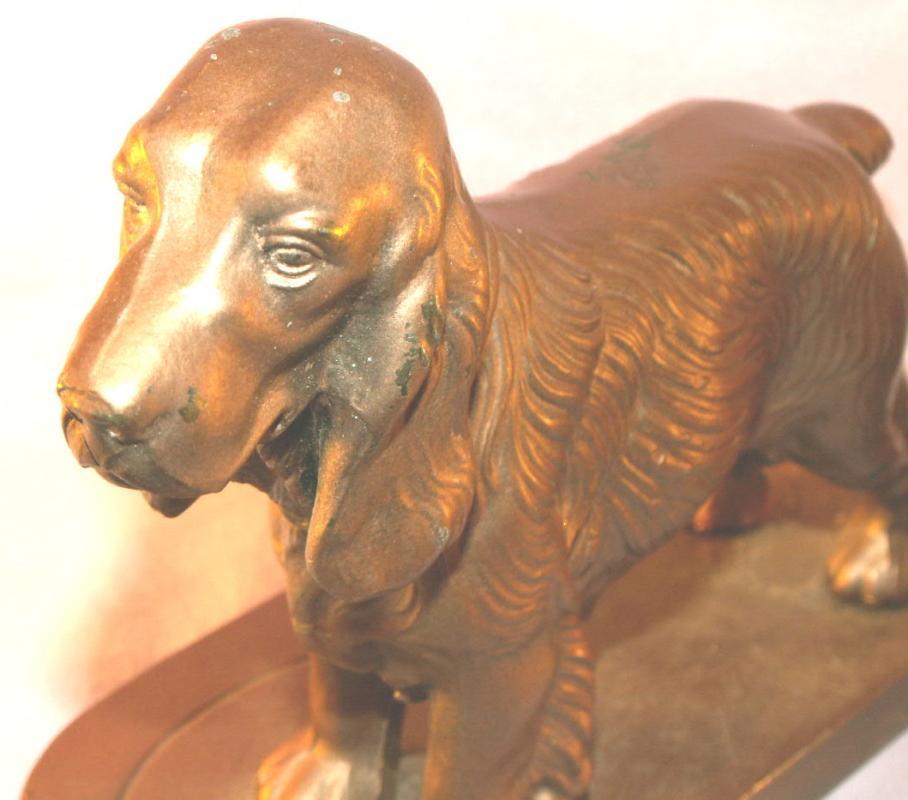 Frankart COCKER SPANIEL Grey Metal Bookends - Metalware