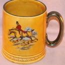 Large HUNTING SCENE Porcelain English Mug
